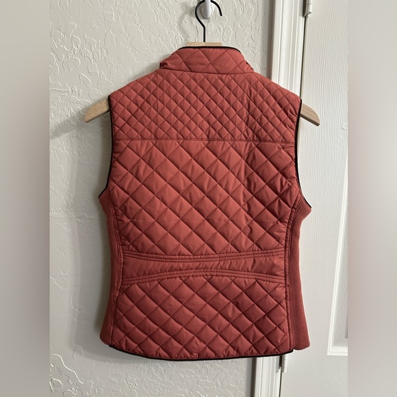 ACTIVE USA Dusty Rose Puffer Vest Size Small - Picture 6 of 8